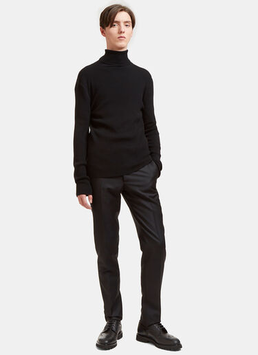 Aiezen AIEZEN Tailored Mohair Pants 黑色 aie0120011