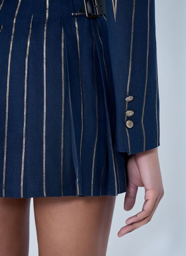 Vivienne Westwood Cut-Off Blazer Navy vvw0264002