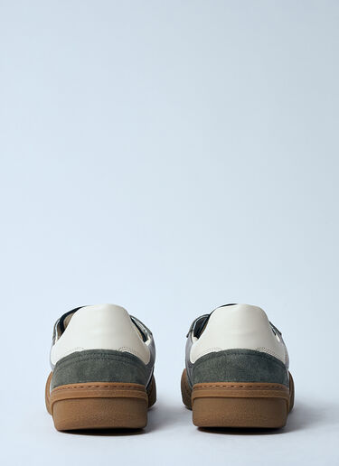 Acne Studios Leather Low-Top Sneakers Grey acn0159026