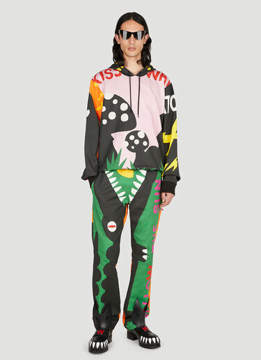 Walter Van Beirendonck Banner 连帽运动衫 粉色 wlt0152017