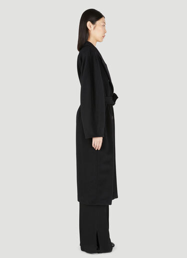 Max Mara Madame Coat Black max0250002