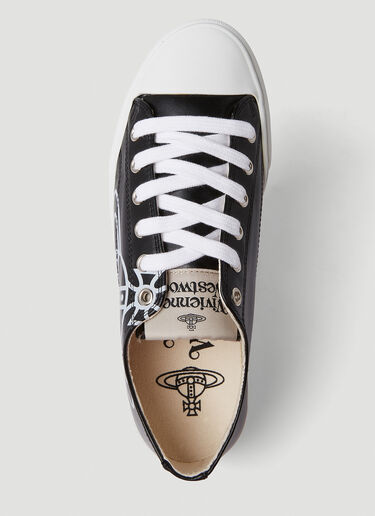 Vivienne Westwood Plimsoll 低帮运动鞋 黑色 vvw0249064