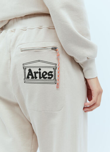 Aries Premium Temple Track Pants Beige ari0254015