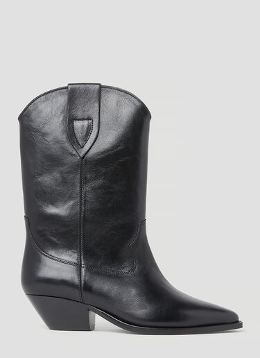 Isabel Marant ドゥエルト レザーカウボーイブーツ ブラック ibm0253025