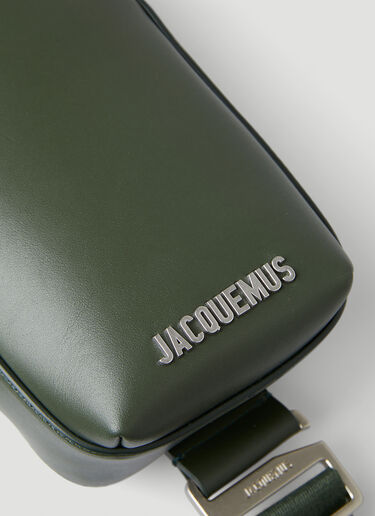 Jacquemus Le Giardino Crossbody Bag Dark Green jac0150056