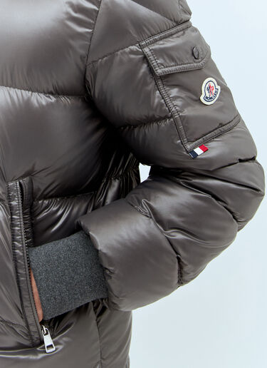 Moncler Maljasset Short Down Jacket Grey mon0157003