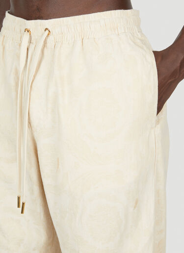 Versace Barocco Chambray Pants Beige ver0153004