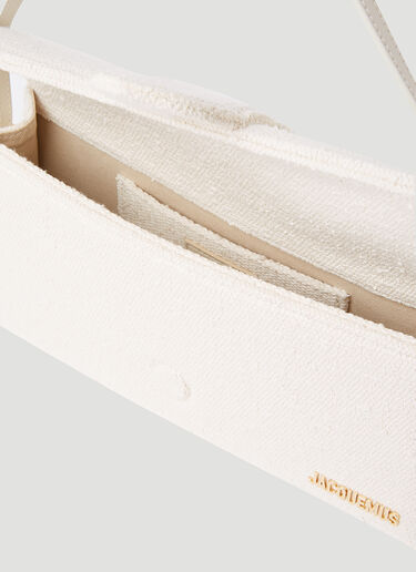 Jacquemus Le Bambino Long Shoulder Bag Cream jac0254069