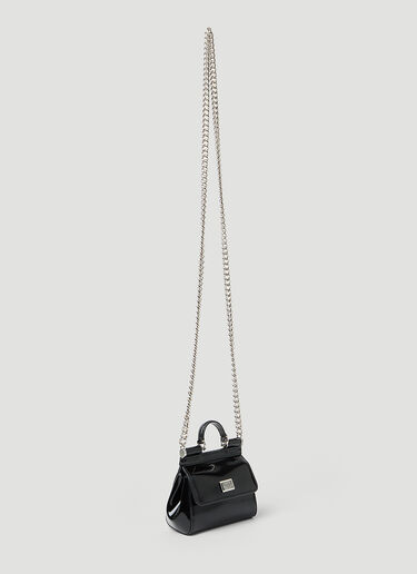 Mini Sicily Shoulder Bag Dolce & Gabbana Mini Sicily Shoulder Bag Black dol0252024