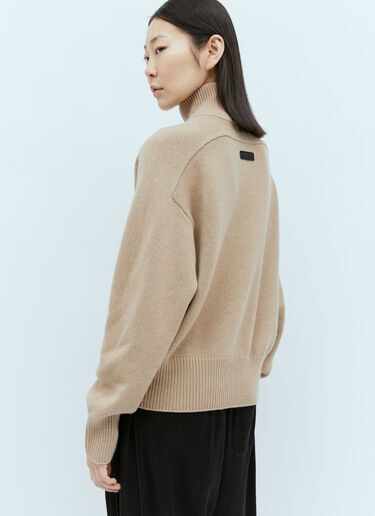 Canada Goose Baysville Turtleneck Wool Sweater Beige cnd0252012