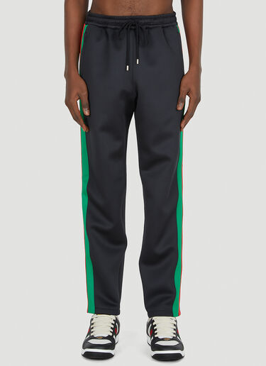 Gucci Web Stripe Track Pants Black guc0151050