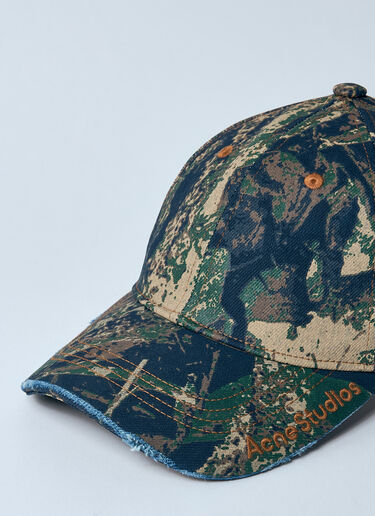 Acne Studios Cotton Ripstop Baseball Cap Brown acn0259033