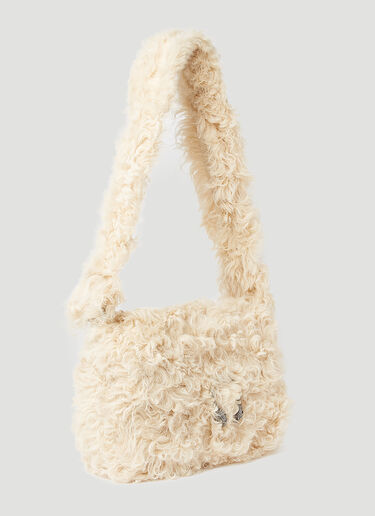 Dionysus Shearling Messenger Bag Gucci Dionysus Shearling Messenger Bag Beige guc0154037