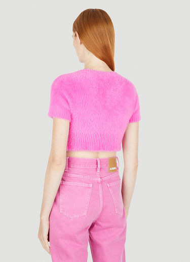 Jacquemus La Maille Neve Cardigan Pink jac0250126