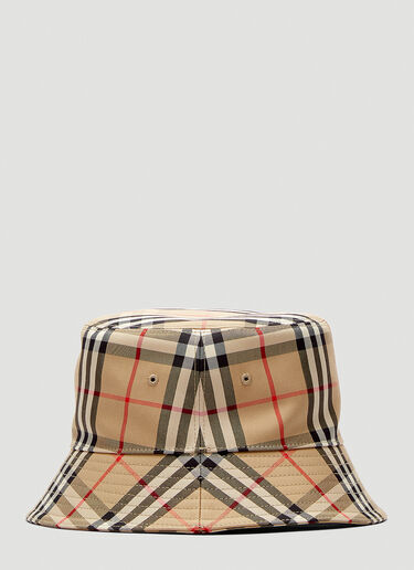 Burberry Classic Check Bucket Hat in Beige Beige bur0336001