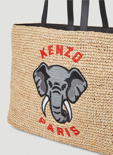Elephant Tote Bag Kenzo Elephant Tote Bag Beige knz0252056