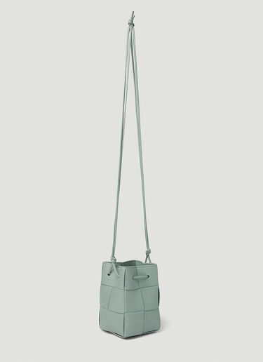 Bottega Veneta Cassette Mini Bucket Shoulder Bag Green bov0251045