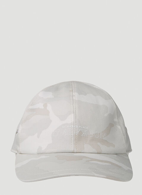 1017 ALYX 9SM Camouflage Baseball Cap Grey aly0152002