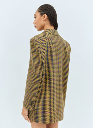 오버사이즈 피에 드 풀 블레이저 Max Mara 오버사이즈 피에 드 풀 블레이저 브라운 max0258015