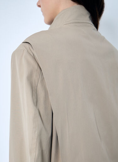 Bottega Veneta コンパクトコットンブルゾン  ベージュ bov0259011