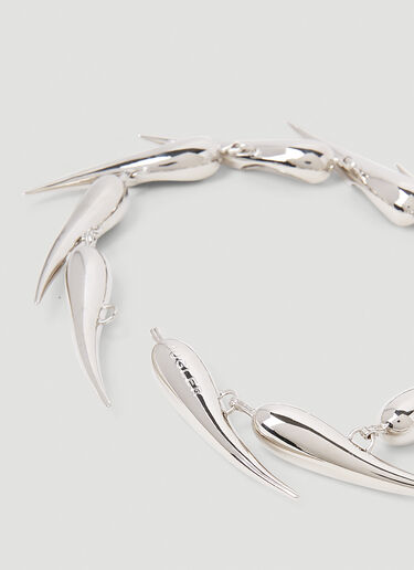 Mugler Spike Bracelet Silver mug0252059