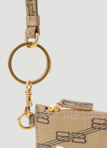Balenciaga Lanyard Card Holder Brown bal0352005