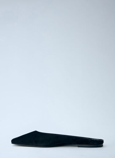 LN-CC® - The Row: June Mules - Black The Row June Mules Black row0265020