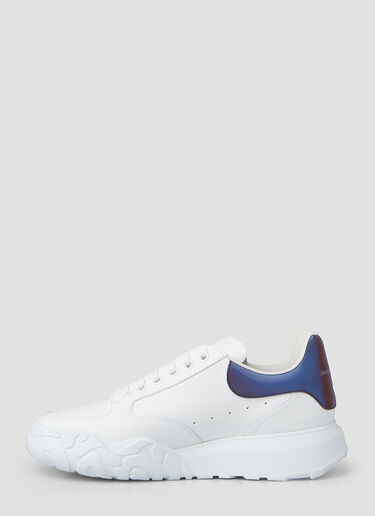 Alexander McQueen [코트] 레더 스니커즈 화이트 amq0146027