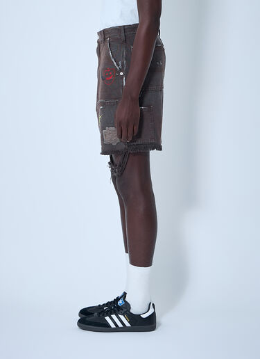 Paly Distressed Shorts Brown pal0160011