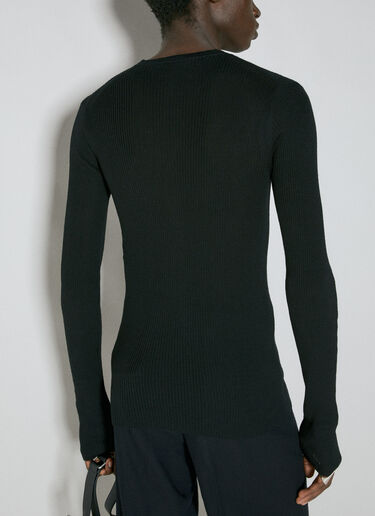 Zander Knit Top Ann Demeulemeester Zander Knit Top Black ann0154012
