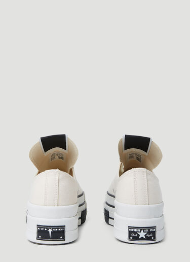 Rick Owens DRKSHDW x Converse Chunky Sole Low Top Sneakers Natural dsc0354003