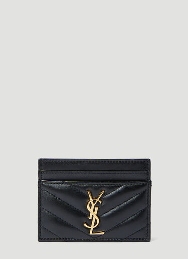 Cassandre Matelassé Cardholder Saint Laurent Cassandre Matelassé Cardholder Black sla0253117