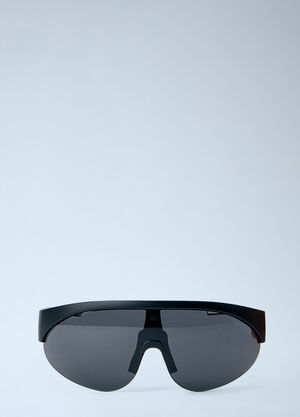 Moncler Myrr Oval Sunglasses Black lmo0364002