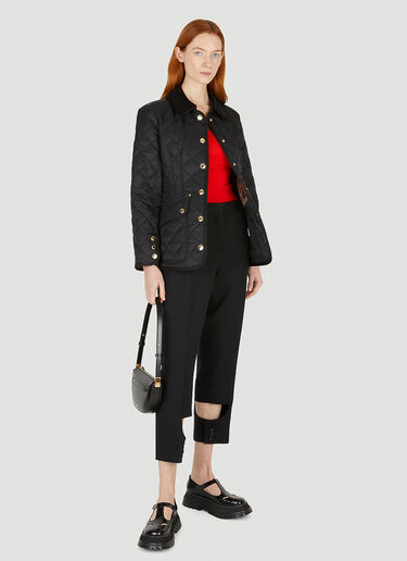 Burberry Diamond Quilted Jacket Black bur0247158