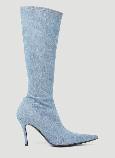 Balenciaga D-Venus Kbt Boots Beige bal0251008