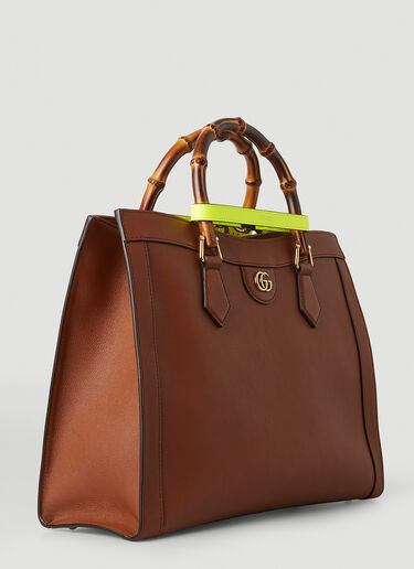 Gucci Diana Bamboo Handle Medium Handbag Brown guc0245009