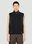Roa Fleece Gilet Jacket Black roa0152009