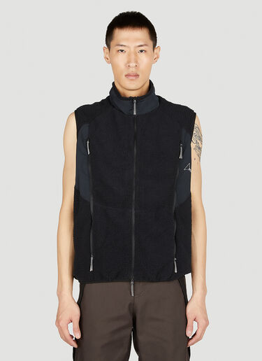 Roa Fleece Gilet Jacket Black roa0152012