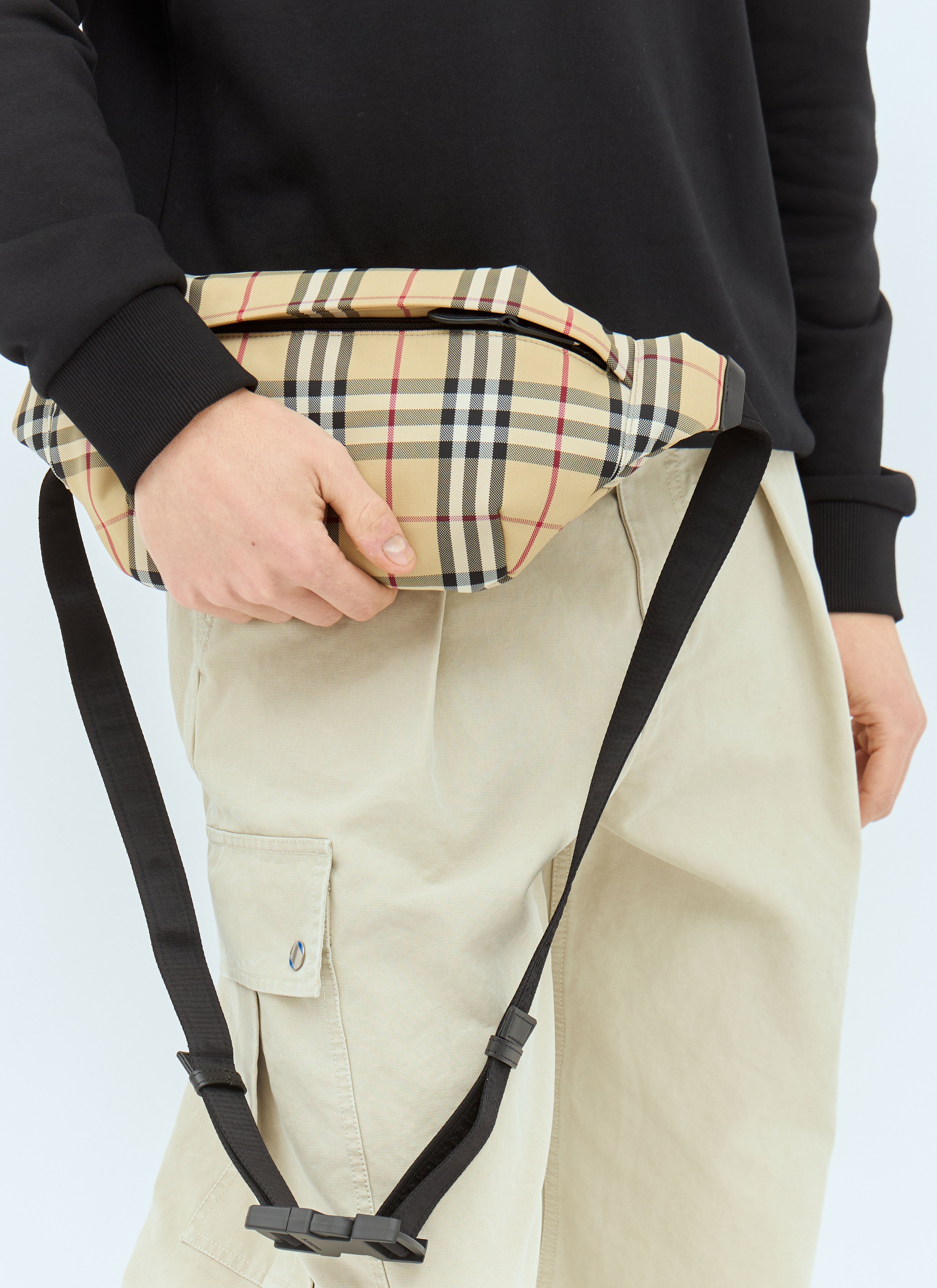 Burberry Men s Sonny Belt Bag in Beige LN CC