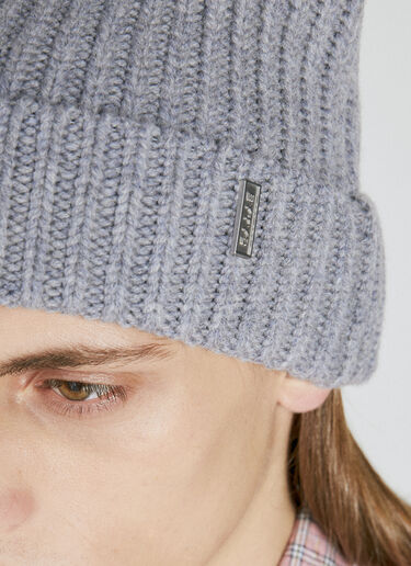 Eytys Wool Knit Beanie Hat Grey eyt0354017