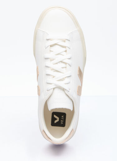 Veja 캄포 크롬프리 가죽 스니커즈 화이트 vej0256004