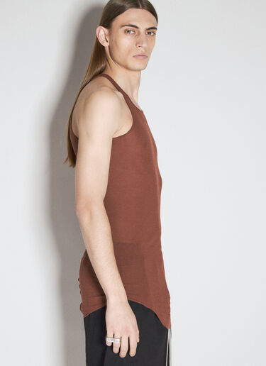 Rick Owens Basic Rib Tank Top Red ric0155022