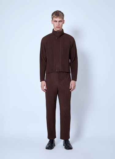 Homme Plissé Issey Miyake Tailored Pleats 1 Pants Brown hmp0166015