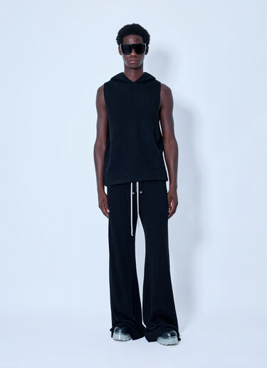 LN-CC® - Rick Owens: Wide Bela Pants - Black Rick Owens Wide Bela Pants Black ric0165045