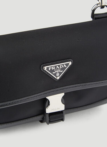Prada Re-Nylon Phone Crossbody Bag Black pra0145046