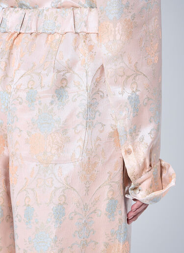 Dries Van Noten 자카드 쇼츠  핑크 dvn0260012