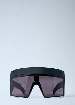 Rick Owens Shield-Frame Sunglasses Black ric0366001