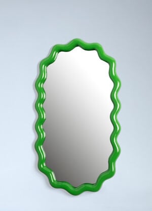 &k Amsterdam Zigzag Mirror Green wps0692373