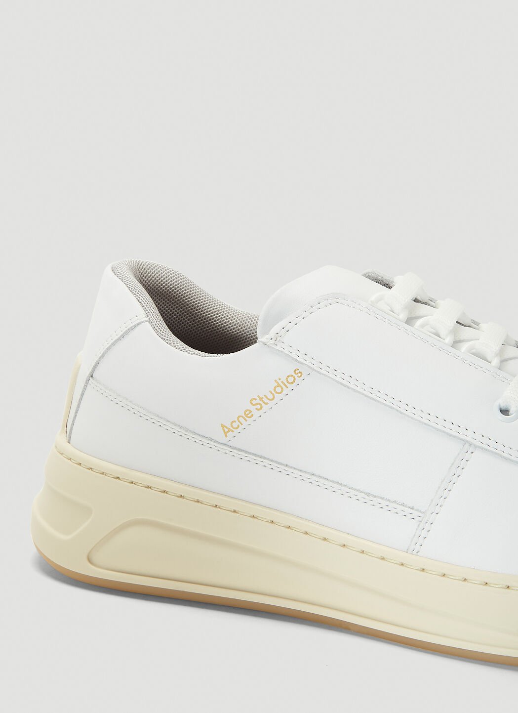 Acne Studios Perey Lace Up Sneakers in White LN CC
