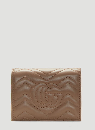 Gucci GG Marmont 皮革钱包 米 guc0235018